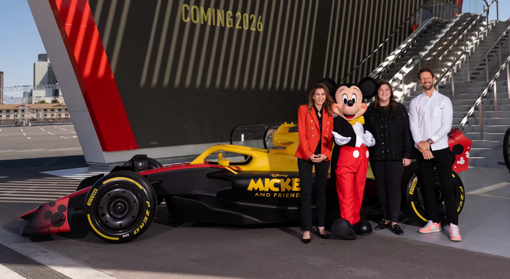 NP NEWS MICKEY MAUS FÄHRT 2026 MIT IN DER FORMEL 1 